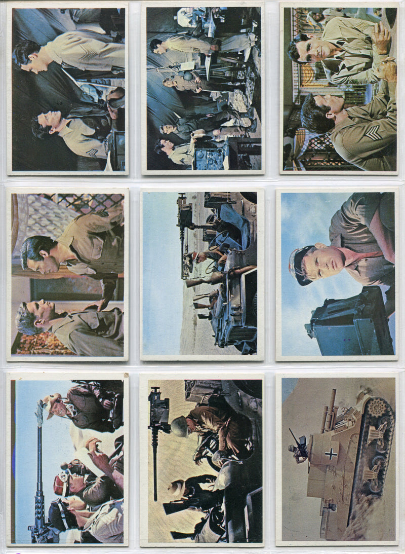 1966 Topps Rat Patrol Full 66 Card Complete Set Near Mint to Mint USA - TvMovieCards.com