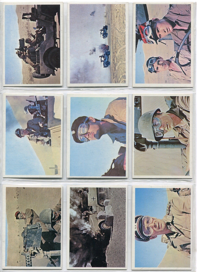 1966 Topps Rat Patrol Full 66 Card Complete Set Near Mint to Mint USA - TvMovieCards.com
