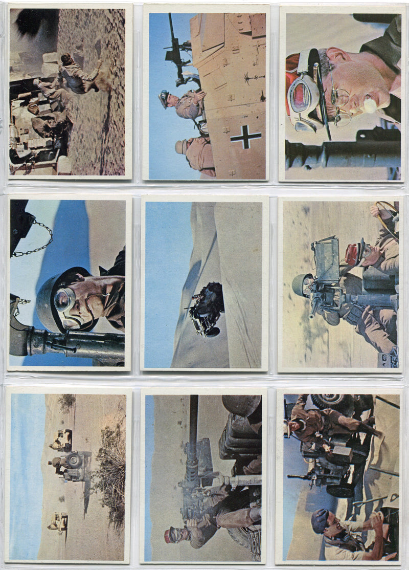 1966 Topps Rat Patrol Full 66 Card Complete Set Near Mint to Mint USA - TvMovieCards.com