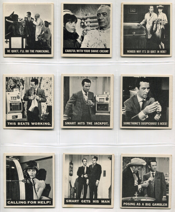 1966 Get Smart TV Show Complete Vintage Trading Card Set 66 Cards Topps   - TvMovieCards.com