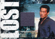 Lost Relics Daniel Dae Kim as Jin Kwon Relic Costume Card CC8 #281/350   - TvMovieCards.com