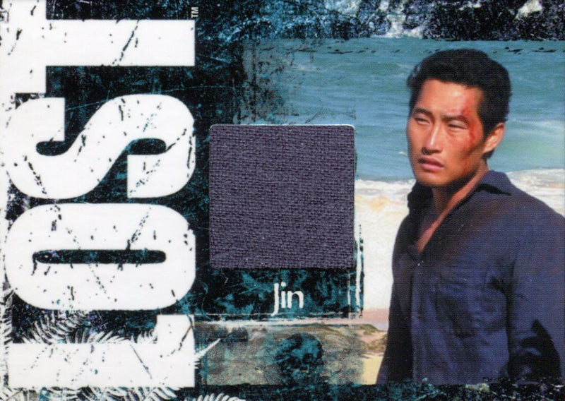 Lost Relics Daniel Dae Kim as Jin Kwon Relic Costume Card CC8 #281/350   - TvMovieCards.com
