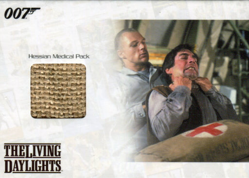James Bond Archives 2014 Edition Hessian Medical Pack Relic Card JBR34 #128/500   - TvMovieCards.com