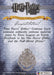 Harry Potter Half Blood Prince Fenrir Greyback Costume Card HP C13 #307/490   - TvMovieCards.com