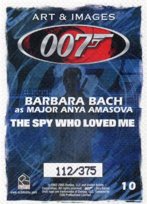 James Bond Dangerous Liaisons Art & Images of 007 Chase Card #10  112/375   - TvMovieCards.com