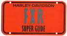 1985 Harley Davidson FXR Super Glide Dealer Showroom Display License Plate   - TvMovieCards.com