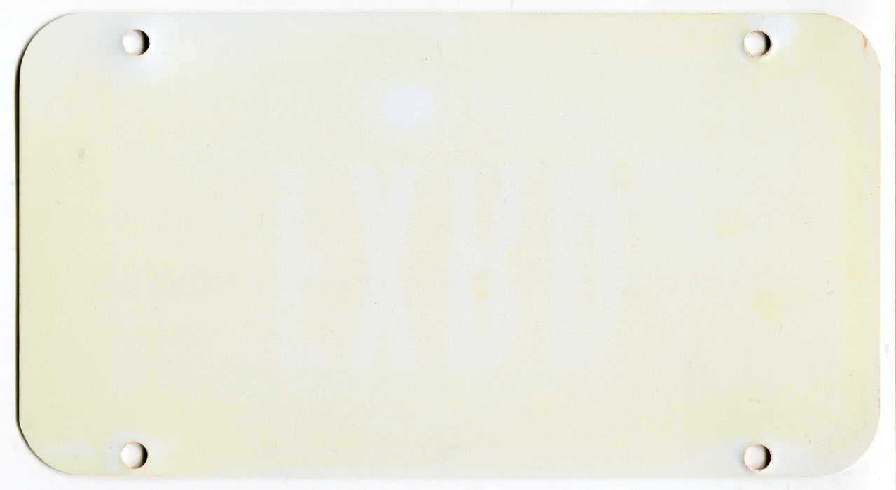 1985 Harley Davidson FXRD Grand Touring Edition Dealer Showroom License Plate   - TvMovieCards.com