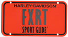 1985 Harley Davidson FXRT Sport Glide Dealer Showroom Display License Plate   - TvMovieCards.com