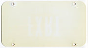 1985 Harley Davidson FXRT Sport Glide Dealer Showroom Display License Plate   - TvMovieCards.com