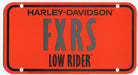 1985 Harley Davidson FXRS Low Rider Dealer Showroom Display License Plate   - TvMovieCards.com