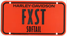 1986 Harley Davidson FXST Softail Dealer Showroom Display License Plate   - TvMovieCards.com