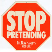 1985 Harley Davidson FLHT Electra Glide "Stop Pretending" Dealer Hang Tag   - TvMovieCards.com
