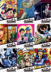 2018 DC Comics Bombshells 2 Terrific Twosome! Chase Card Set T1-T9   - TvMovieCards.com