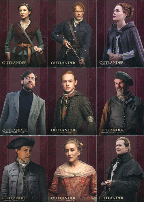 Outlander Season 4 Character Bios Chase Card Set C1-9 Cryptozoic 2020   - TvMovieCards.com