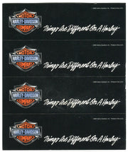1988 Harley Davidson Dealer Sticker Decal "Things Are Different On A Harley" NOS   - TvMovieCards.com