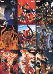 Marvel 70 Years of Marvel Comics Tribute Puzzle Chase Card Set T1 - T9 2010 - TvMovieCards.com