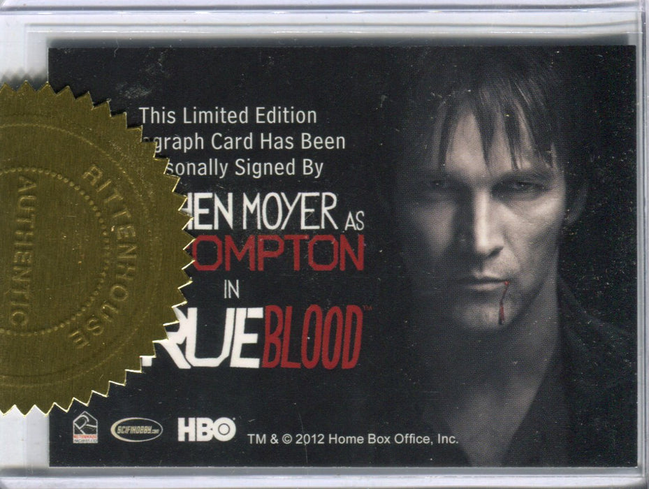 True Blood Archives Dealer Incentive Stephen Moyer Autograph Card   - TvMovieCards.com
