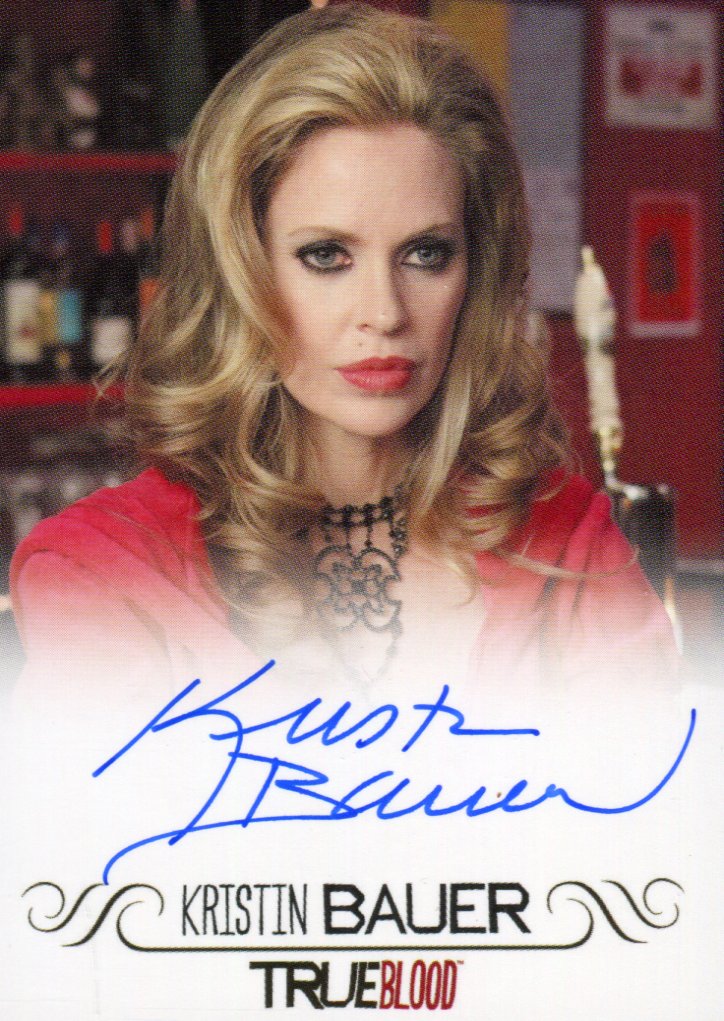 True Blood Archives Kristin Bauer as Pam De Beaufort Autograph Card   - TvMovieCards.com