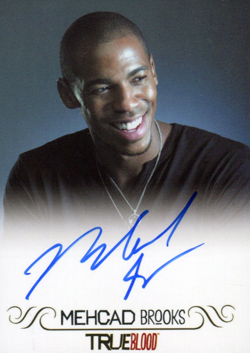 True Blood Archives Mehcad Brooks as "Eggs" Benedict Talley Autograph Card   - TvMovieCards.com