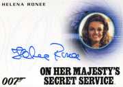 James Bond Archives Spectre Helena Ronee Autograph Card A290   - TvMovieCards.com