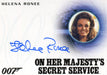 James Bond Archives Spectre Helena Ronee Autograph Card A290   - TvMovieCards.com