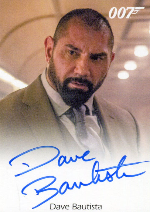 James Bond Archives Spectre Dave Bautista as Mr. Hinx Autograph Card   - TvMovieCards.com