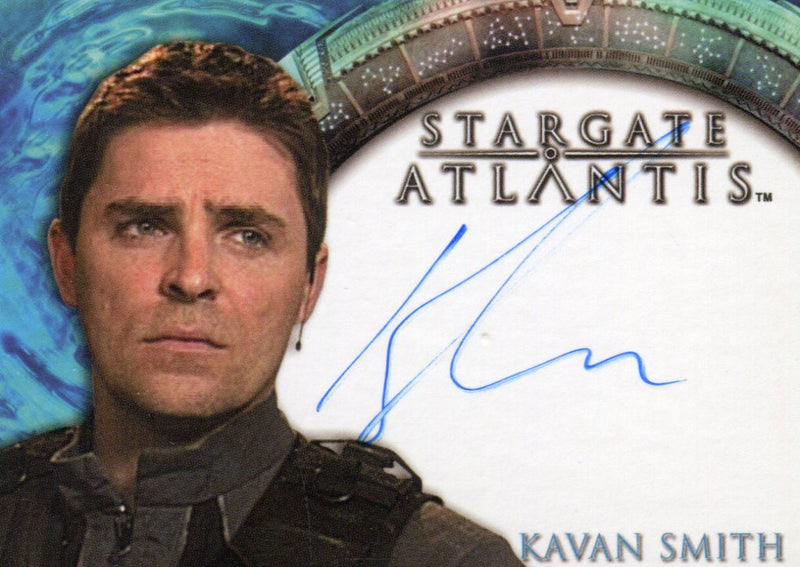 Stargate Atlantis Season Two Kavan Smith as Major Lorne Autograph Card   - TvMovieCards.com