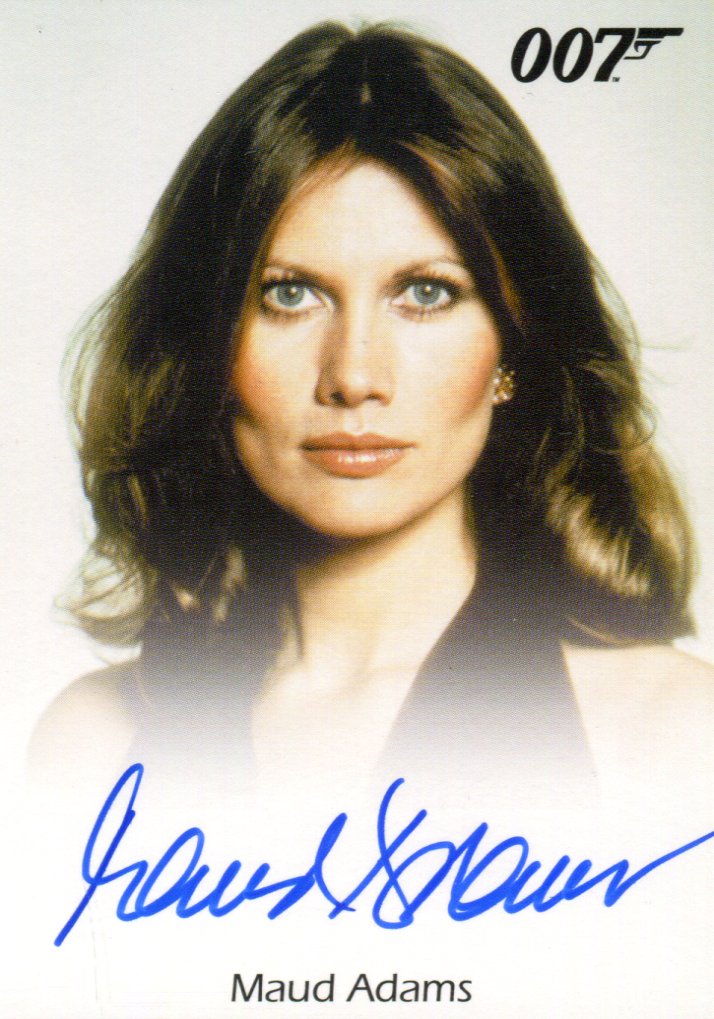 James Bond Archives 2015 Edition Maud Adams Autograph Card ...