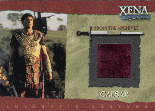 Xena Season Six Caesar Costume Card R11   - TvMovieCards.com