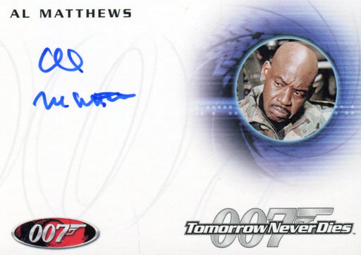 James Bond 50th Anniversary Series Two Al Matthews Autograph Card A205   - TvMovieCards.com