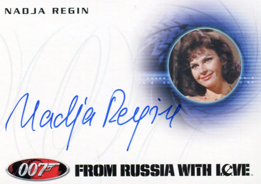 James Bond 50th Anniversary Series Two Nadja Regin Autograph Card A210   - TvMovieCards.com