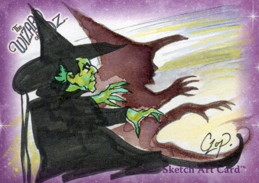 Wizard of Oz Sketch Card by John Czop Wicked Witch   - TvMovieCards.com