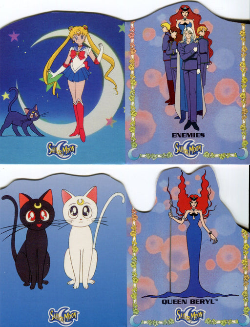 Sailor Moon Archival Case Topper Die Cut Chase Card Set CT1 through CT4   - TvMovieCards.com