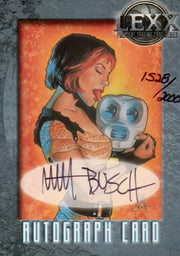 2002 Lexx Dynamic Forces A6 Matt Busch Autograph Trading Card   - TvMovieCards.com