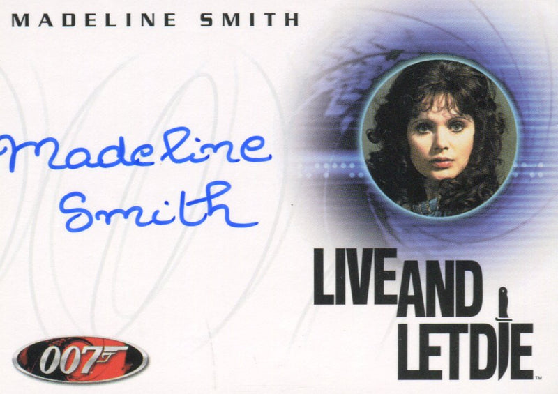 James Bond A49 The Quotable James Bond Madeline Smith Autograph Card   - TvMovieCards.com