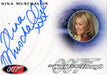 James Bond 50th Anniversary Series Two Nina Muschallik Autograph Card A170   - TvMovieCards.com