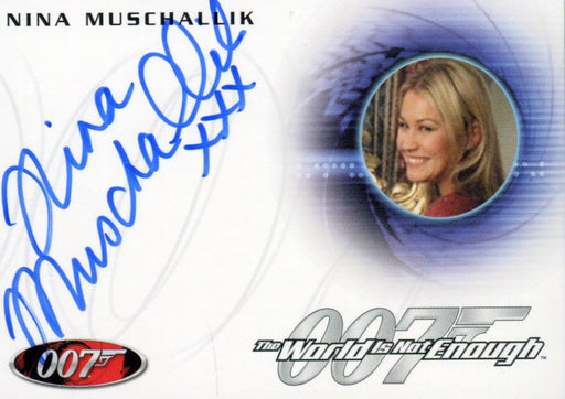 James Bond 50th Anniversary Series Two Nina Muschallik Autograph Card A170   - TvMovieCards.com