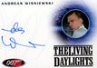 James Bond Mission Logs Andreas Wisniewski as Necros Autograph Card A193   - TvMovieCards.com