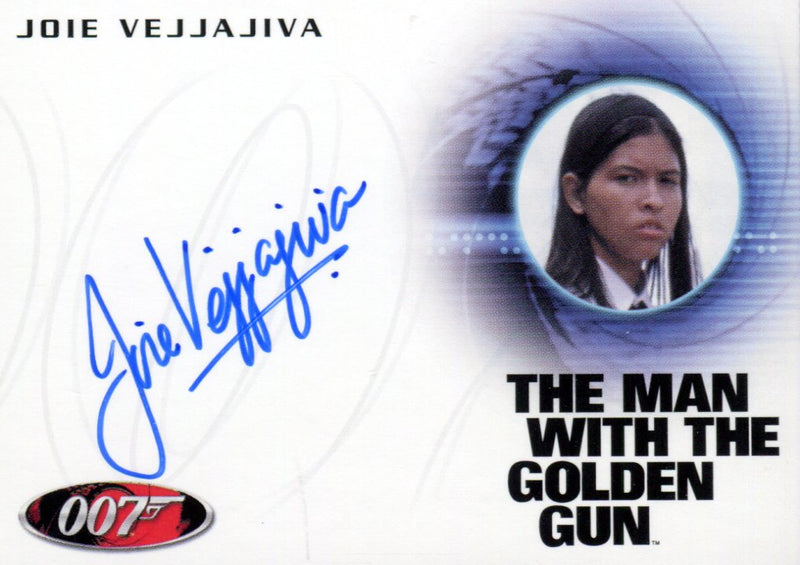 James Bond 50th Anniversary Series One Joie Vejjajiva Autograph Card A194   - TvMovieCards.com