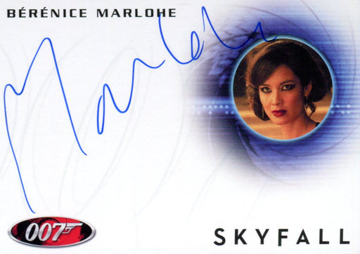 James Bond Autographs & Relics Berenice Marlohe as Severine Autograph Card A227   - TvMovieCards.com