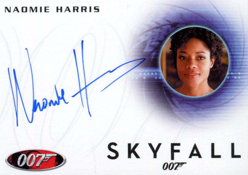 James Bond Autographs & Relics Naomie Harris Moneypenny Autograph Card A243   - TvMovieCards.com