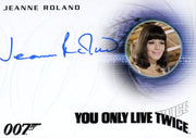 James Bond Archives Spectre Jeanne Roland Autograph Card A292   - TvMovieCards.com