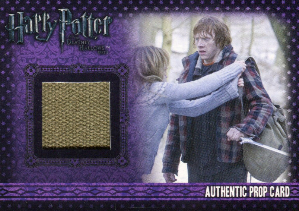 Harry Potter Deathly Hallows 1 Ron's Rucksack Prop Card HP P8 #081/160   - TvMovieCards.com