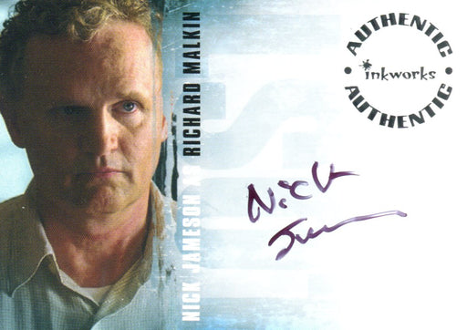 Lost Season 1 One A-8 Nick Jameson as Richard Malkin Autograph Card   - TvMovieCards.com