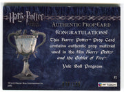 Harry Potter and the Goblet of Fire Yule Ball Program Prop Card HP P2 #040/125   - TvMovieCards.com