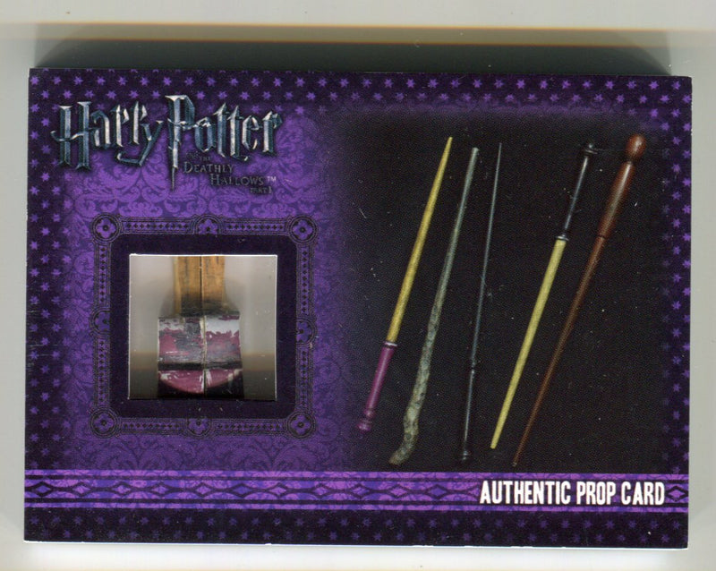 Harry Potter Deathly Hallows 1 Wands Prop Card HP P6 #062/140   - TvMovieCards.com