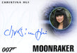James Bond Archives Spectre Christina Hui Autograph Card A295   - TvMovieCards.com