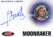 James Bond 50th Anniversary Series Two Beatrice Libert Autograph Card A217   - TvMovieCards.com