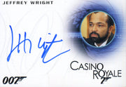 James Bond Archives Spectre Jeffrey Wright Autograph Card A269   - TvMovieCards.com