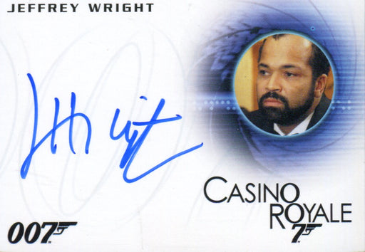 James Bond Archives Spectre Jeffrey Wright Autograph Card A269   - TvMovieCards.com